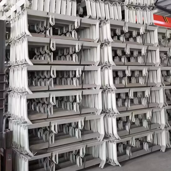 Steel Idler Roller Adjustable Roller Conveyor Trough Bracket and Frames