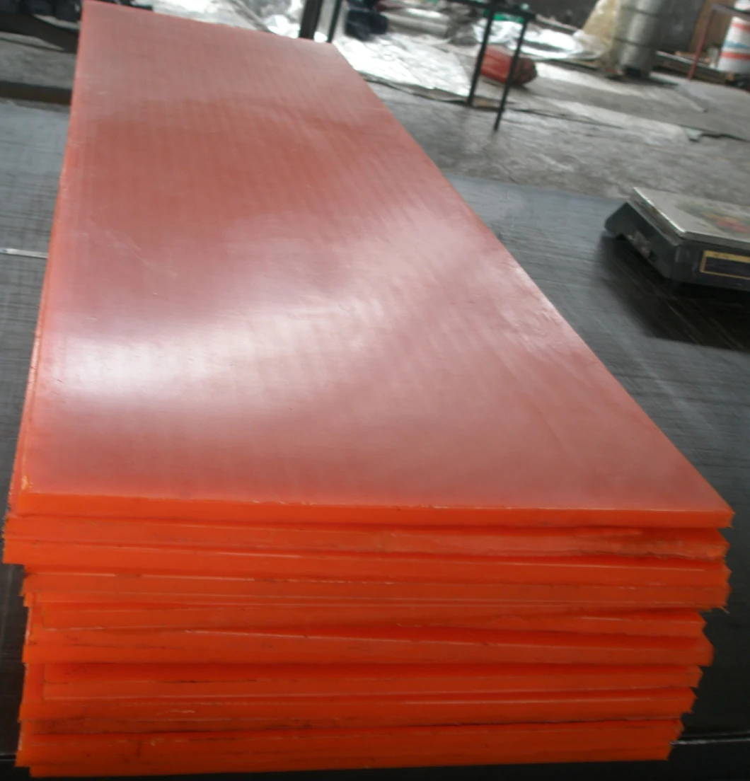 Wear Resistant Polyurethane Rubber Skirt for Belt Conveyor PU Skirting Sheet