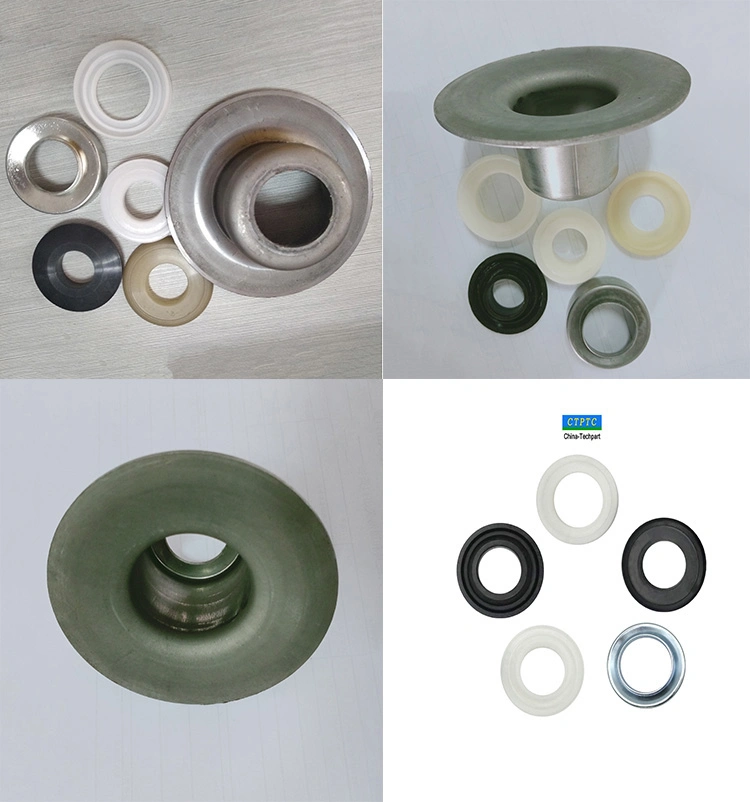 Tk Type Conveyor Roller Metal Seat Bearing Housing with Cover and Plastic Seals 6306-102