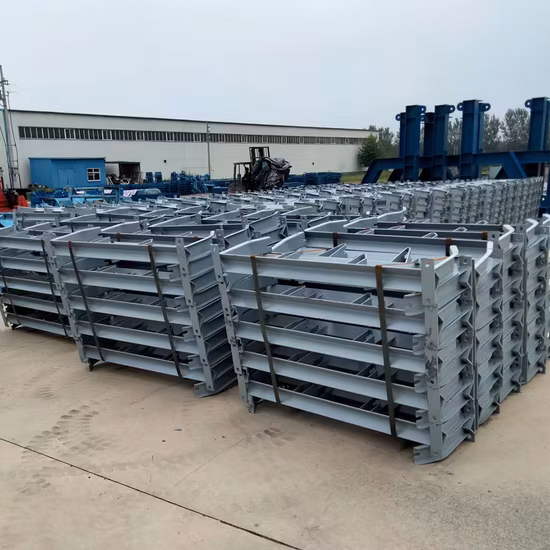 Steel Idler Roller Adjustable Roller Conveyor Trough Bracket and Frames
