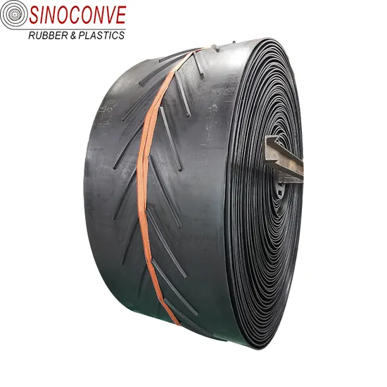 5% de desconto Cordão de aço resistente a rasgos Correia transportadora de borracha reforçada com cabo de aço para indústria madeireira